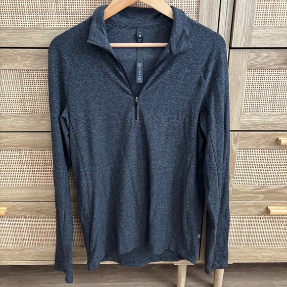 Lululemon Athletica Soft Jersey Half Zip Men - Picture 2 of 5